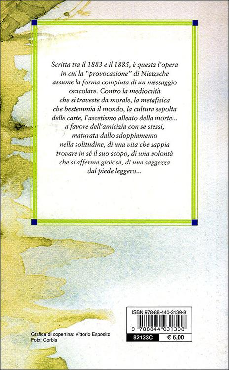 Così parlò Zarathustra - Friedrich Nietzsche - 2