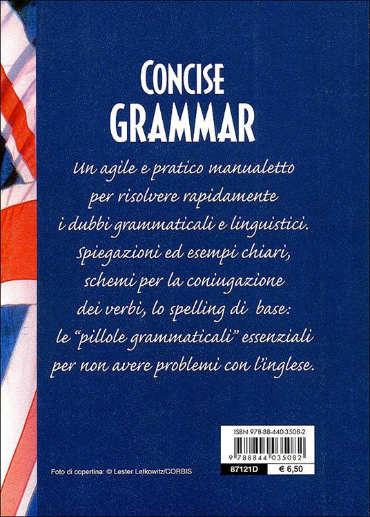Concise grammar - Nuala Tansey - 2