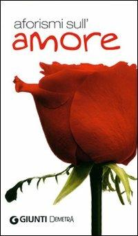 Aforismi sull'amore - copertina