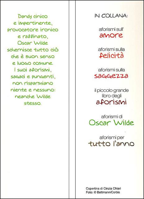 Aforismi - Oscar Wilde - 7