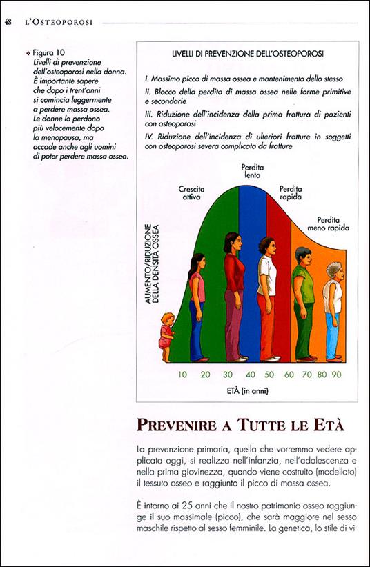 L'osteoporosi non ce la voglio avere. Prevenire, trattare e sconfiggere l'osteoporosi. Con il ricettario della salute - Maria Luisa Brandi - 3