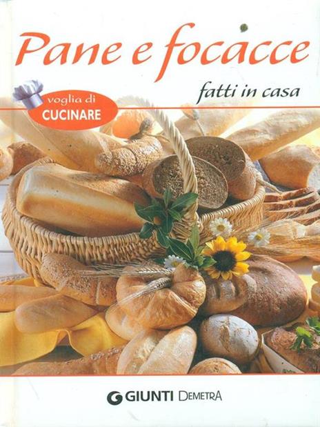 Pane e focacce fatti in casa - copertina