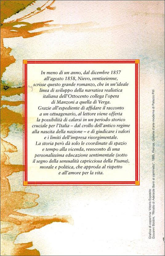 Le confessioni di un italiano - Ippolito Nievo - ebook - 2