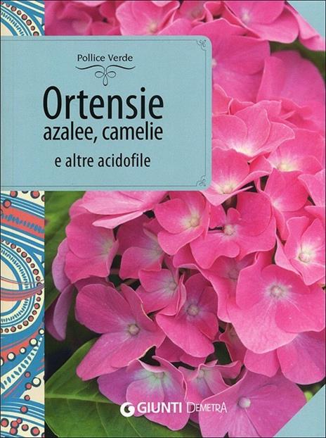 Ortensie, azalee, camelie e altre acidofile - Piero Lombardi - copertina