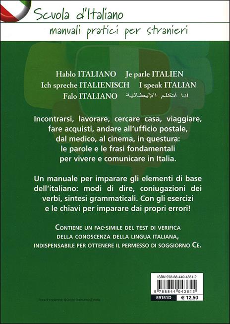 Parlo italiano. Manuale per l'apprendimento dell'italiano di base. Con CD Audio - 2