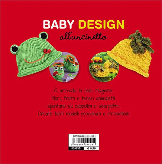 Baby design all'uncinetto. Cappellini e scarpette di cotone - Graziana Materassi - 3