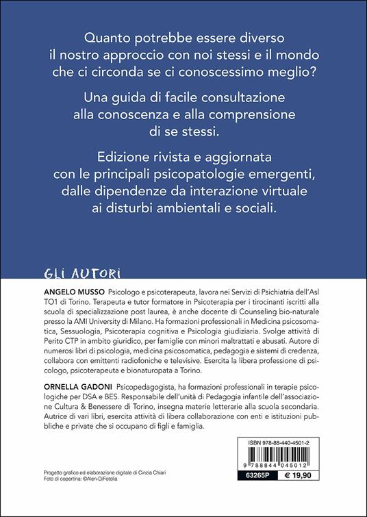 Lo psicologo nel cassetto. Conosci te stesso e gli altri - Angelo Musso,Ornella Gadoni - 2