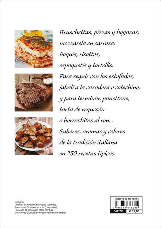 La cocina de Italia. Todas las recetas - 2