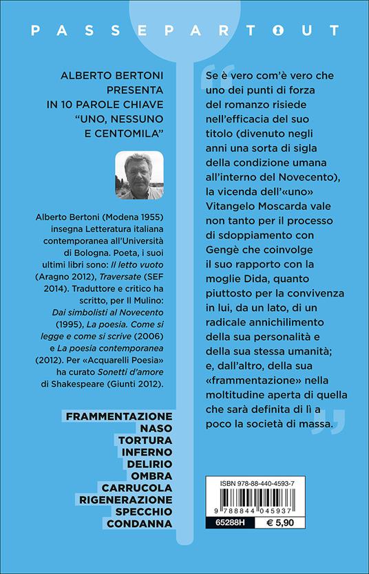 Uno, nessuno e centomila - Luigi Pirandello - 2