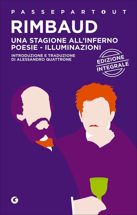 Una stagione all'inferno-Poesie-Illuminazioni - Arthur Rimbaud - copertina