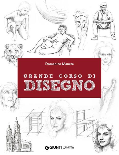 Grande corso di disegno - Domenico Manera - copertina