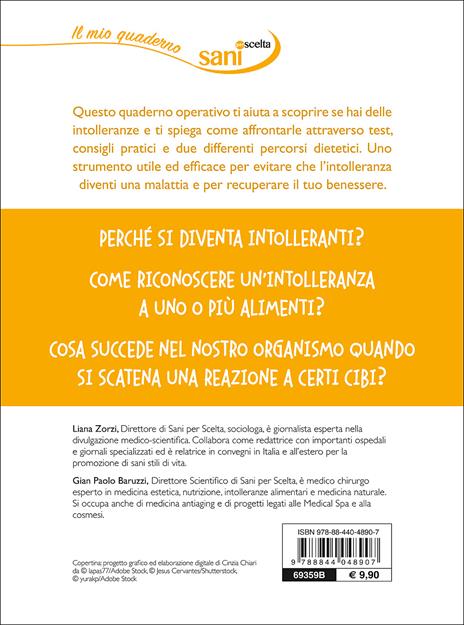 Intolleranze alimentari - Liana Zorzi,Gian Paolo Baruzzi - 2