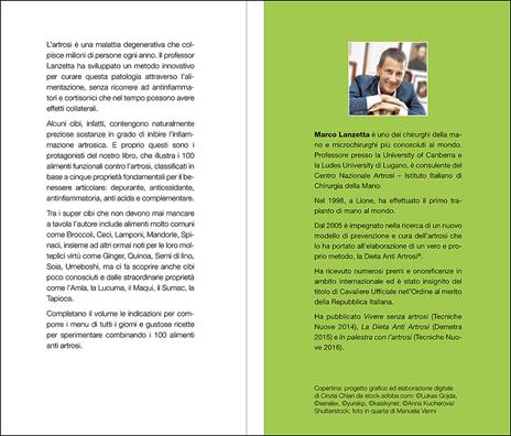 I 100 alimenti antiartrosi. I cibi per curare i dolori articolari e ritrovare il benessere in modo naturale - Marco Lanzetta - 2