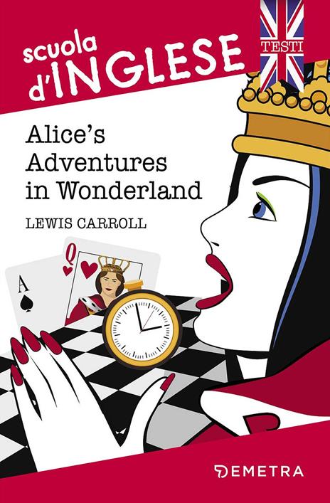 Alice's adventures in Wonderland - Lewis Carroll - copertina