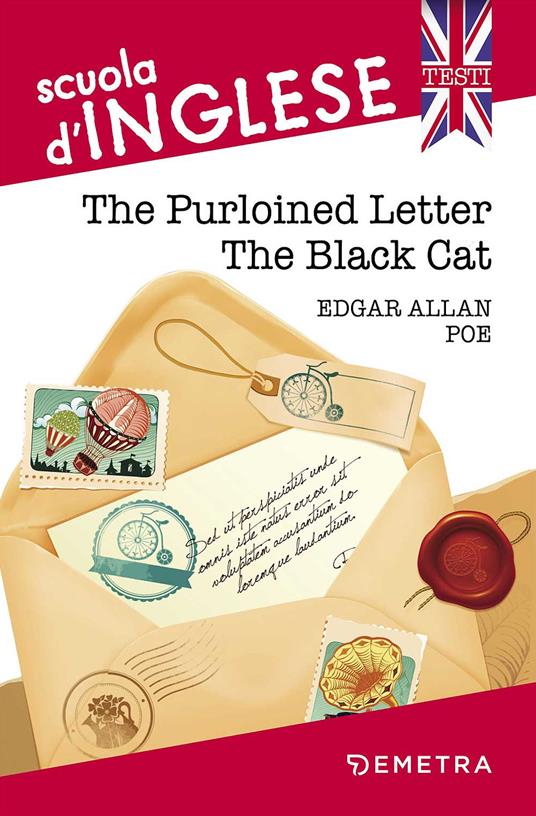 The purloined letter-The black cat  - Edgar Allan Poe - copertina