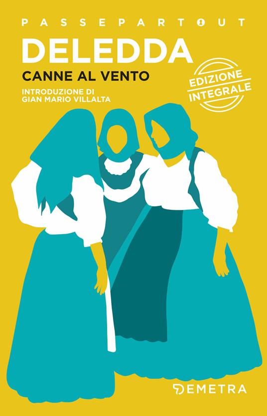 Canne al vento - Grazia Deledda - copertina