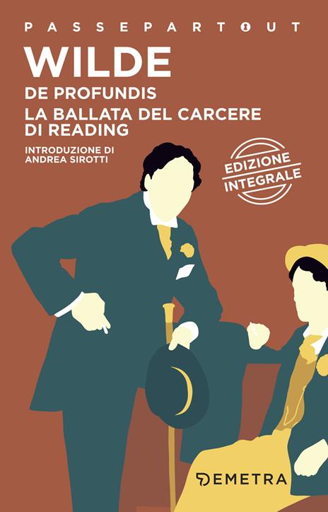 De profundis-La ballata del carcere di Reading. Ediz. integrale - Oscar Wilde - copertina