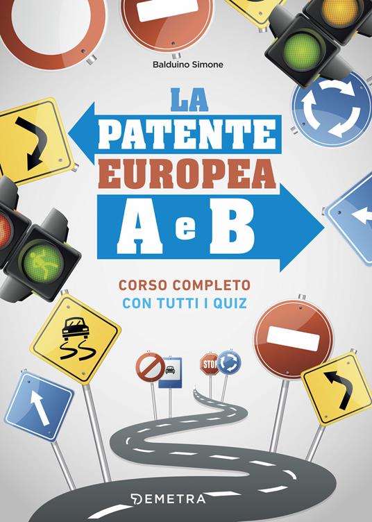 La patente europea A e B - Simone Balduino - copertina