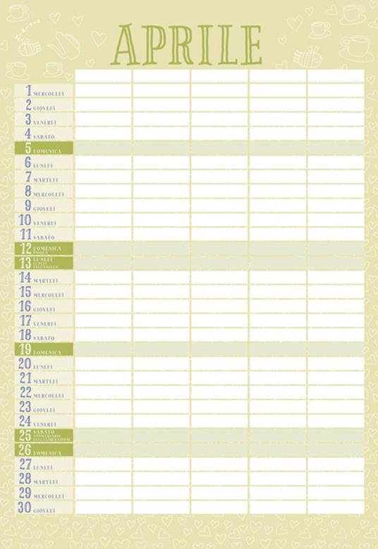 Calendario della famiglia 2020 - 3