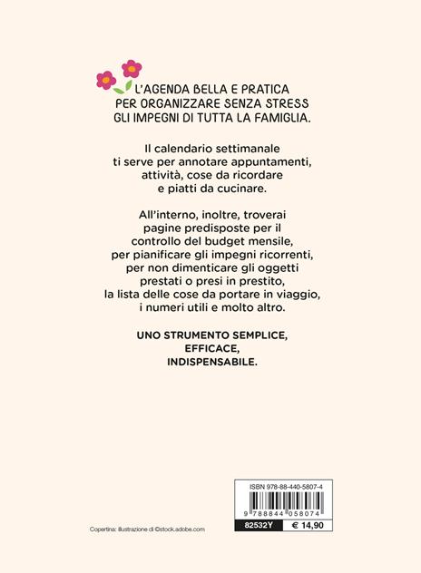 Agenda per la famiglia. Il planner per organizzare tutti gli impegni - 2