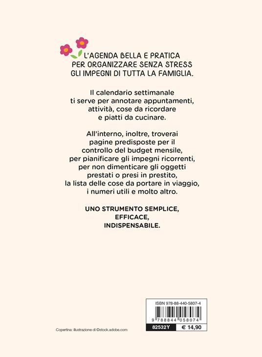 Agenda per la famiglia. Il planner per organizzare tutti gli impegni - 2