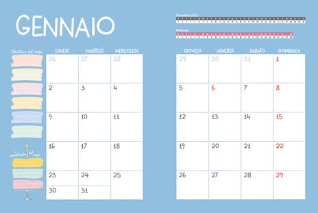 Agenda per la famiglia. Il planner per organizzare tutti gli impegni - 4