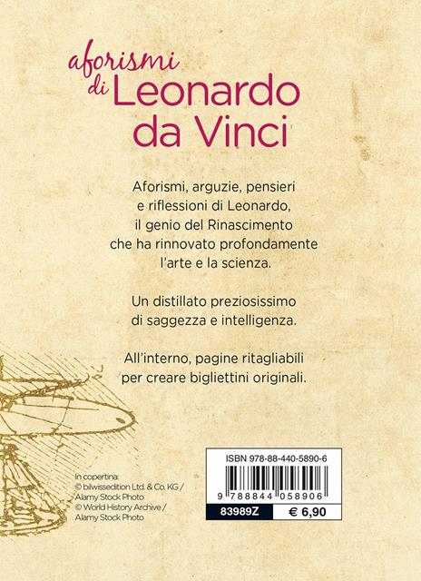 Aforismi - Leonardo da Vinci - 6