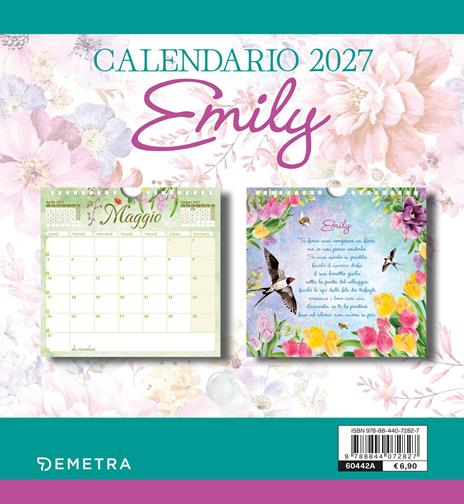 Emily liriche. Calendario 2027 - 2