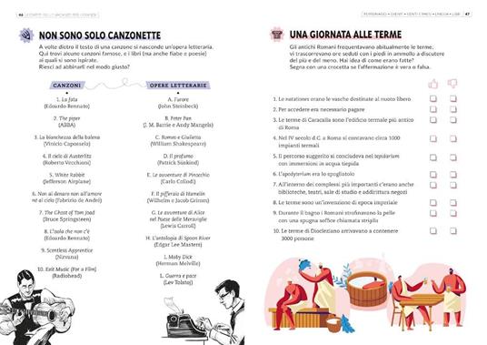 Compiti delle vacanze per i grandi. Personaggi, eventi, genti e paesi, lingua, libri - 3