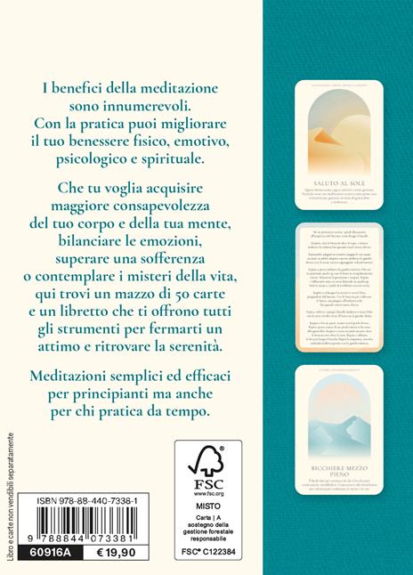 Le carte della meditazione. Ediz. a colori. Con 50 Carte - 2