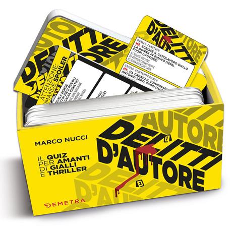 Delitti d'autore - Marco Nucci - copertina