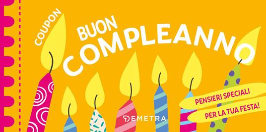 Coupon buon compleanno - copertina