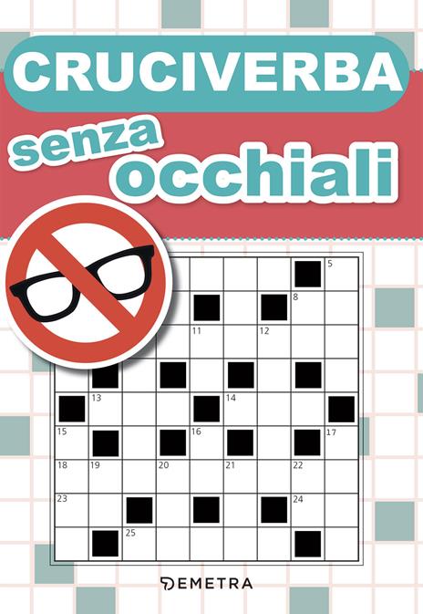 Cruciverba senza occhiali - copertina
