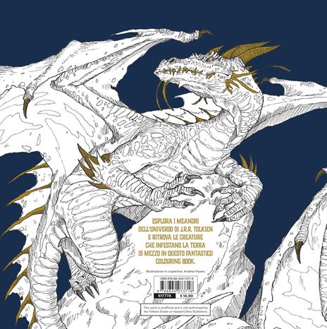 Bestiario di Tolkien. Colouring book. Ediz. illustrata - 2