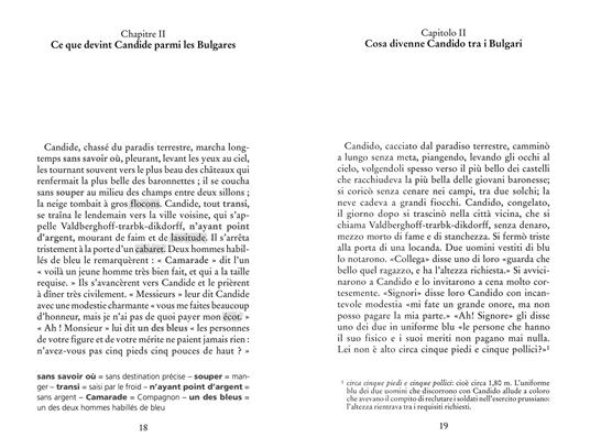 Candide, ou l'optimisme-Candido, o l'ottimismo. Testo italiano a fronte e note linguistiche - Voltaire - 3
