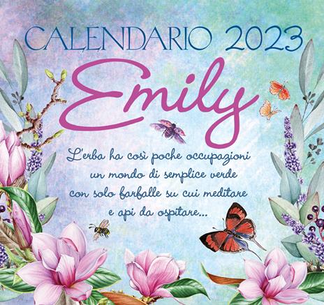 Emily. Calendario 2023 da tavolo (17 x 16) - copertina