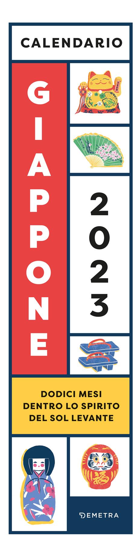 Giappone. Calendario 2023 da parete (12,5 x 48) - copertina