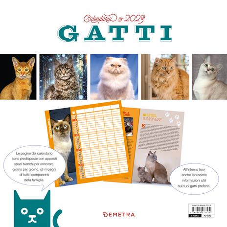 Gatti. Calendario 2023 da parete (30 x 30) - 2