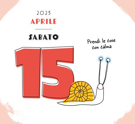 Pensa positivo. Calendario 2023 da tavolo (13,8 x 12,7) - 5