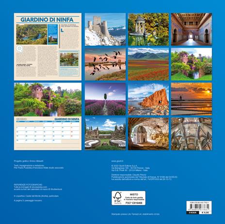 Italia da scoprire. Calendario 2023 da parete (30 x 30) - 2