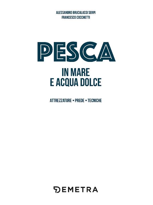 .it: Pesca in mare e acqua dolce - Brucalassi Serpi, Alessandro,  Cocchetti Francesco - Libri