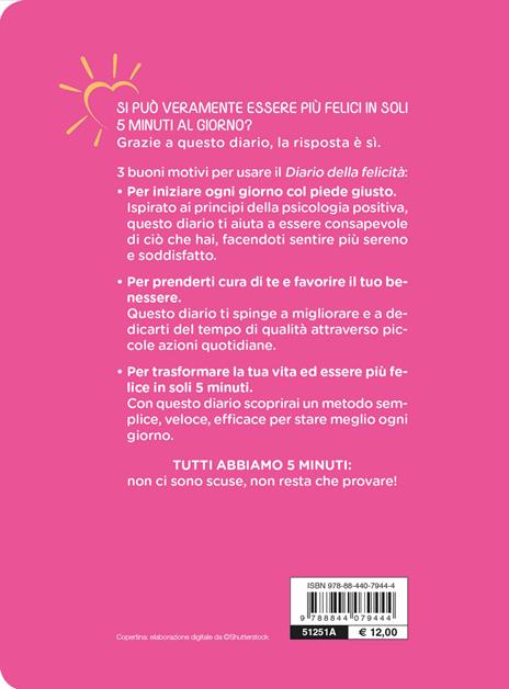 Diario della felicità in 5 minuti - 2