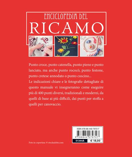 Enciclopedia del ricamo. Oltre 400 punti moderni e tradizionali - Mary Webb - 2