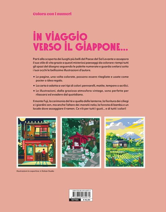 Giappone. Colora con i numeri. Ediz. illustrata - 2