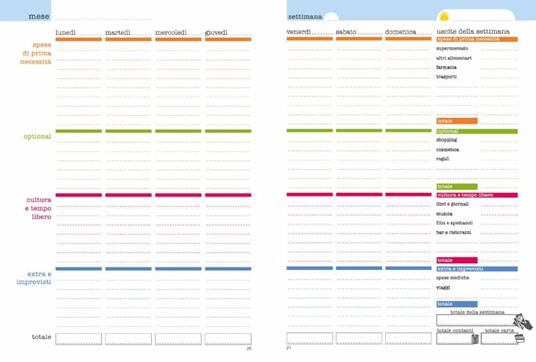 Kakebo. L'agenda dei conti di casa per risparmiare e gestire le tue spese senza stress - 5