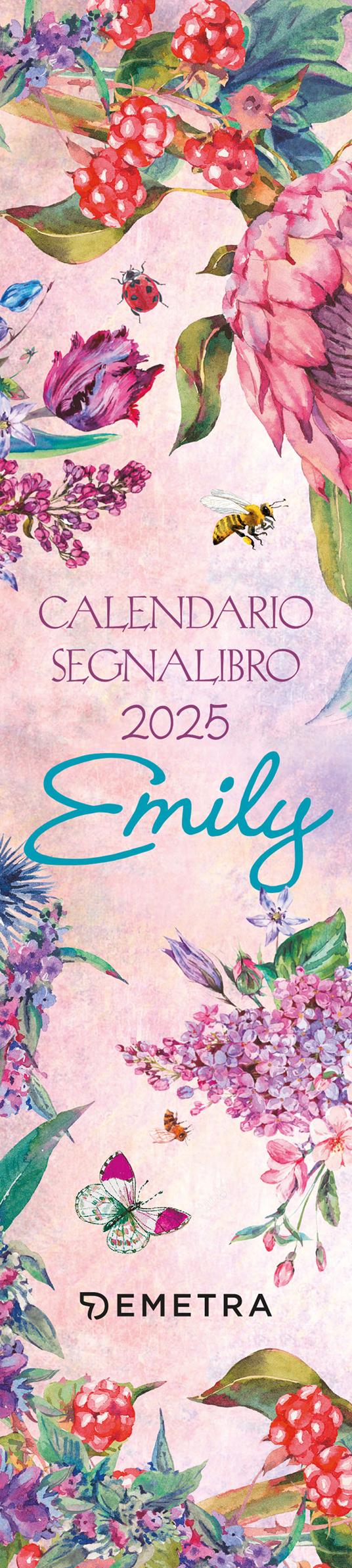 Calendario Emily poesie 2025 - copertina