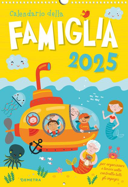 Calendario della famiglia 2025 - copertina