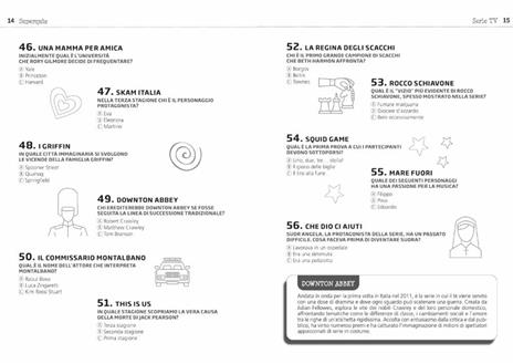 Super quiz. Serie tv. 500 domande per una sfida all'ultima puntata - 4