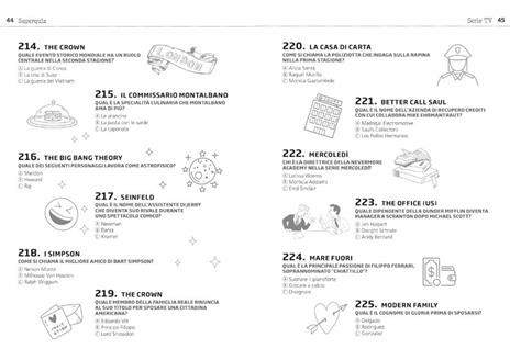 Super quiz. Serie tv. 500 domande per una sfida all'ultima puntata - 5