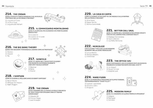 Super quiz. Serie tv. 500 domande per una sfida all'ultima puntata - 5